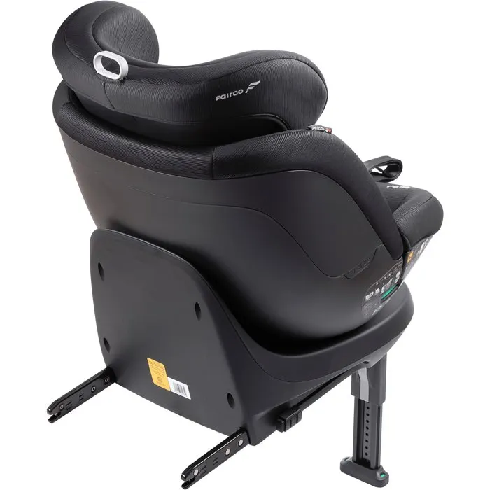Babyauto Silla de Coche Magna Plus Grupo 0/1/2/3 I-Size 40/125 cm Isofix Giratoria 360° Reclinable Negro BAB8435593702352