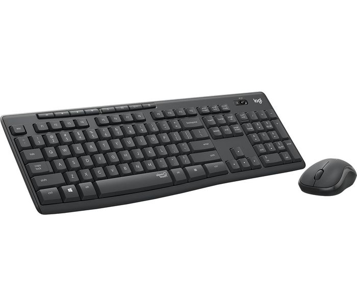 Logitech Combo Inalámbrico Silencioso MK295 con Teclado Full-Size y Ratón, Tecnología Silent Touch, Conexión 2.4GHz, Diseño Resistente a Salpicaduras Logitech Combo Inalámbrico Silencioso MK295 con Teclado Full-Size y Ratón, Tecnología Silent Touch, Conexión 2.4GHz, Diseño Resistente a Salpicaduras