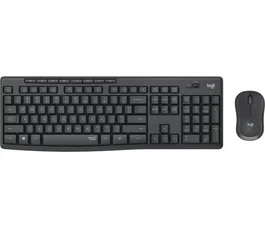 Logitech MK295 Silent Wireless Combo, Teclado y Ratón Inalámbricos, Graphite