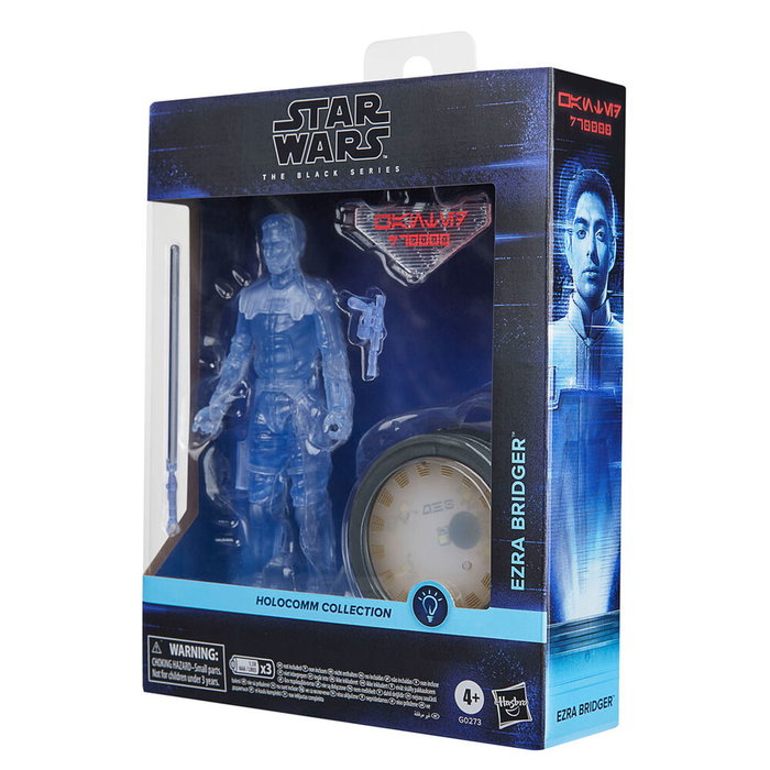 Hasbro Figura Star Wars Ezra Bridger Holocomm Collection 15cm Articulada con Accesorios