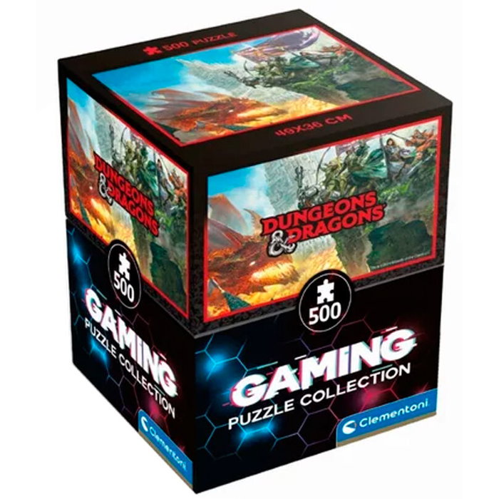 Clementoni Puzzle Dungeons & Dragons Attack of the Dragon (500 piezas)