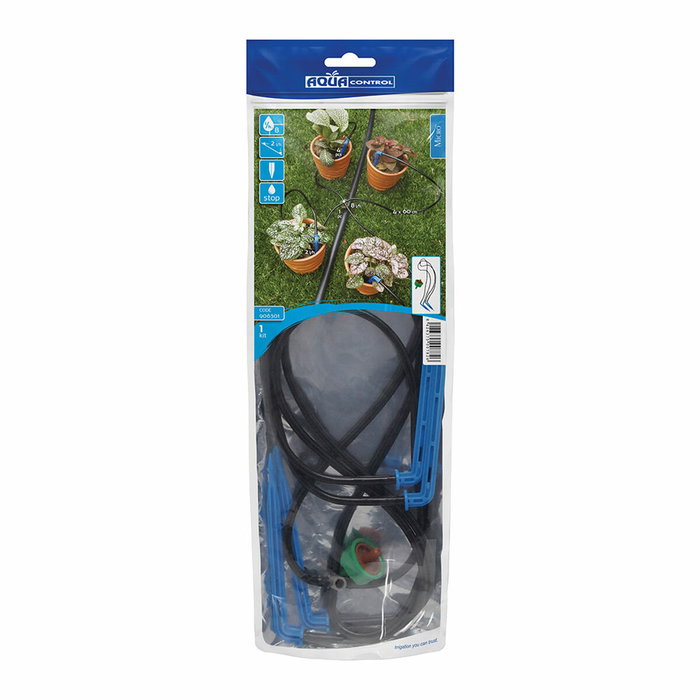 Aqua Control Kit stopper con estaca 8 l/h Aqua Control Kit stopper con estaca 8 l/h