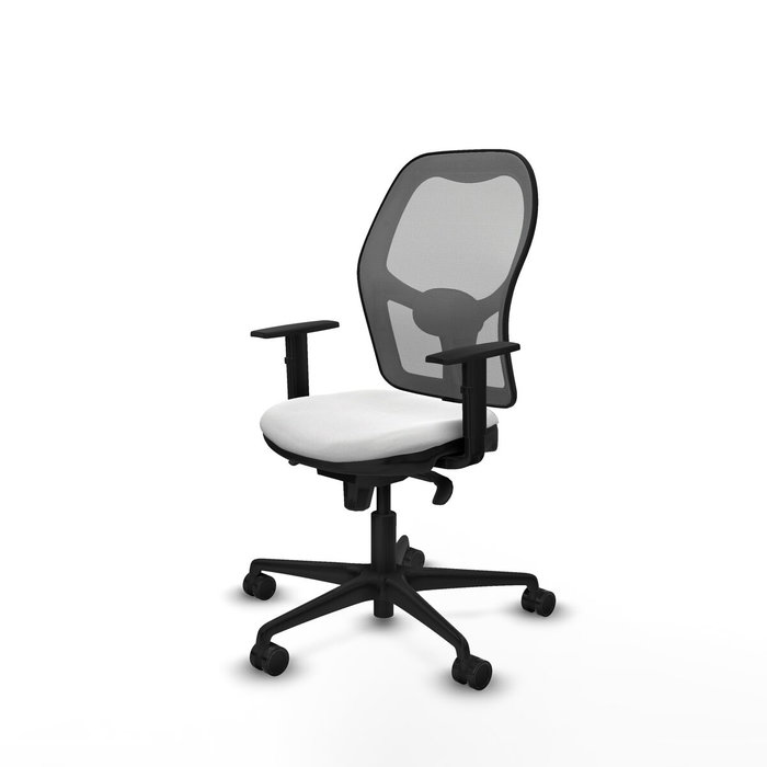PIQUERAS Y CRESPO Silla de oficina Jorquera Gris y Blanca