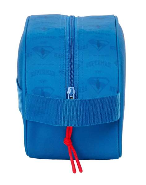 Safta Neceser 1 Asa Adapt.Carro Superman 26x15x12 Cm