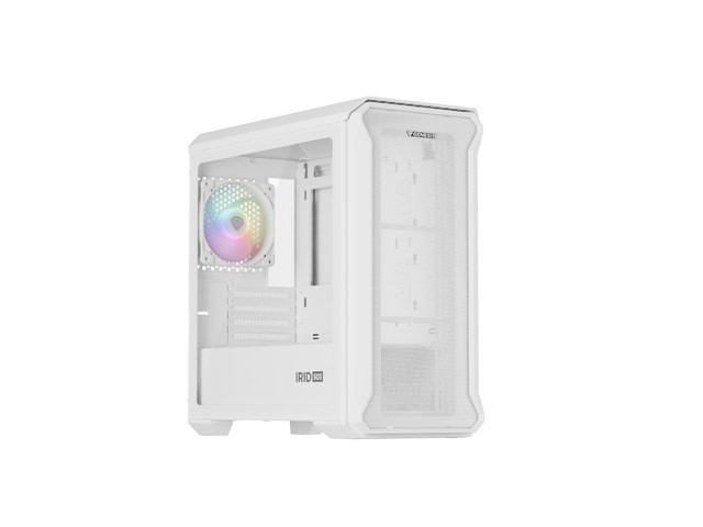 Genesis Irid 503 Lite ARGB Blanca Mini Torre con Ventana, sin Fuente de Alimentación, 2xUSB 2.0, 1xUSB 3.0, 2xJack, 1xVentilador 120mm ARGB Genesis Irid 503 Lite ARGB Blanca Mini Torre con Ventana, sin Fuente de Alimentación, 2xUSB 2.0, 1xUSB 3.0, 2xJack, 1xVentilador 120mm ARGB