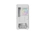 Genesis Irid 503 Lite ARGB Blanca Mini Torre con Ventana, sin Fuente de Alimentación, 2xUSB 2.0, 1xUSB 3.0, 2xJack, 1xVentilador 120mm ARGB