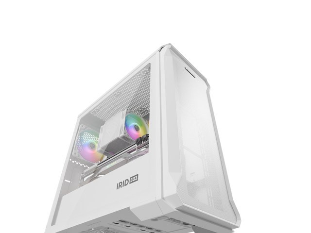 Genesis Irid 503 Lite ARGB Blanca Mini Torre con Ventana, sin Fuente de Alimentación, 2xUSB 2.0, 1xUSB 3.0, 2xJack, 1xVentilador 120mm ARGB Genesis Irid 503 Lite ARGB Blanca Mini Torre con Ventana, sin Fuente de Alimentación, 2xUSB 2.0, 1xUSB 3.0, 2xJack, 1xVentilador 120mm ARGB