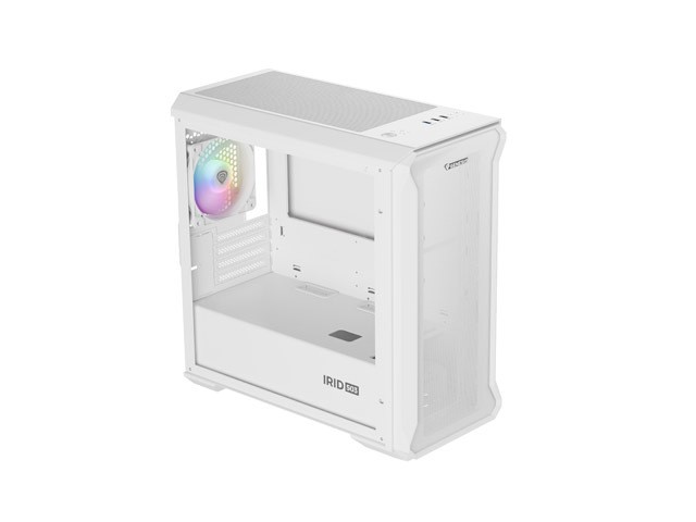 Genesis Irid 503 Lite ARGB Blanca Mini Torre con Ventana, sin Fuente de Alimentación, 2xUSB 2.0, 1xUSB 3.0, 2xJack, 1xVentilador 120mm ARGB Genesis Irid 503 Lite ARGB Blanca Mini Torre con Ventana, sin Fuente de Alimentación, 2xUSB 2.0, 1xUSB 3.0, 2xJack, 1xVentilador 120mm ARGB