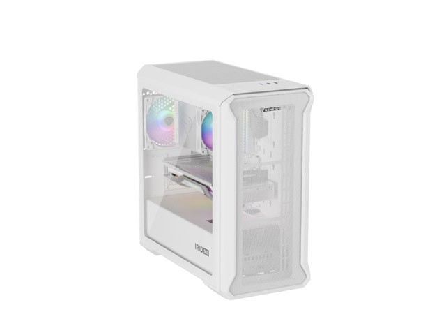 Genesis Irid 503 Lite ARGB Blanca Mini Torre con Ventana, sin Fuente de Alimentación, 2xUSB 2.0, 1xUSB 3.0, 2xJack, 1xVentilador 120mm ARGB Genesis Irid 503 Lite ARGB Blanca Mini Torre con Ventana, sin Fuente de Alimentación, 2xUSB 2.0, 1xUSB 3.0, 2xJack, 1xVentilador 120mm ARGB
