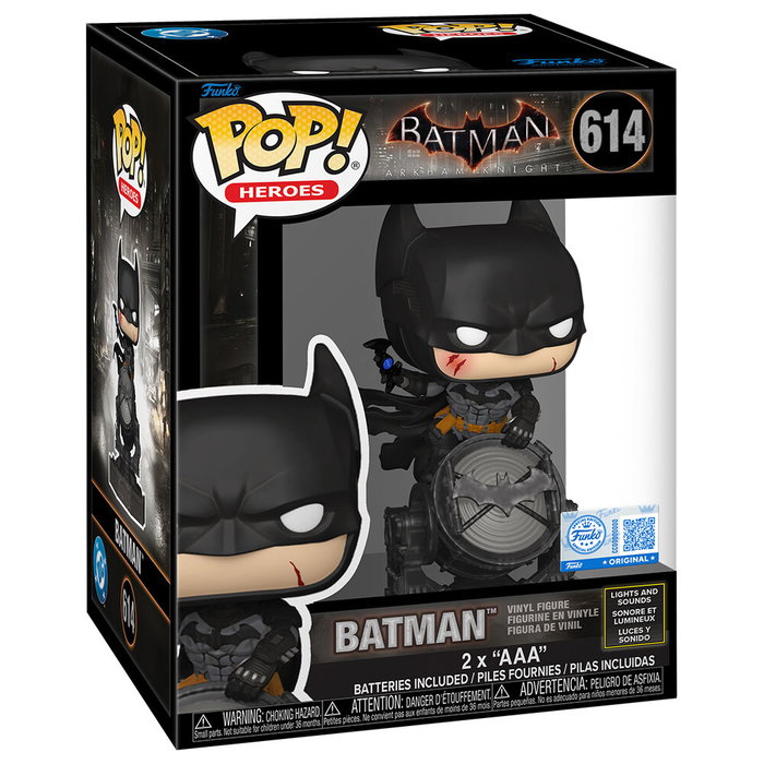 Funko Pop! Premium Batman Arkham Knight con Luces y Sonidos