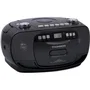 Thomson rk200cd radio cd con casete - negro