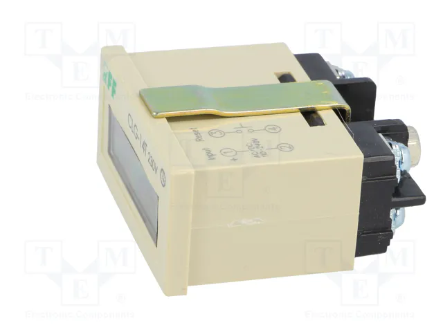 F&F Contador de tiempo de trabajo electrónico LCD IP20 F&F Contador de tiempo de trabajo electrónico LCD IP20