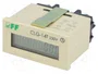 F&F Contador de tiempo de trabajo electrónico LCD IP20