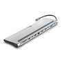NGS WonderDock12 Hub USB-C 12 en 1 Gris