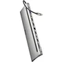 Ngs WonderDock12 Hub USB C 12 en 1 Aluminio