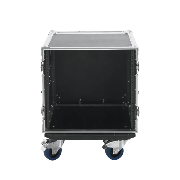 Gator Rack estándar para audio de 10U con ruedas - Negro