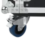 Gator Rack estándar para audio de 10U con ruedas - Negro