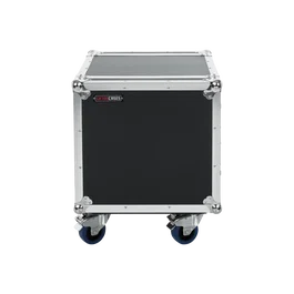 Gator Rack estándar para audio de 10U con ruedas - Negro