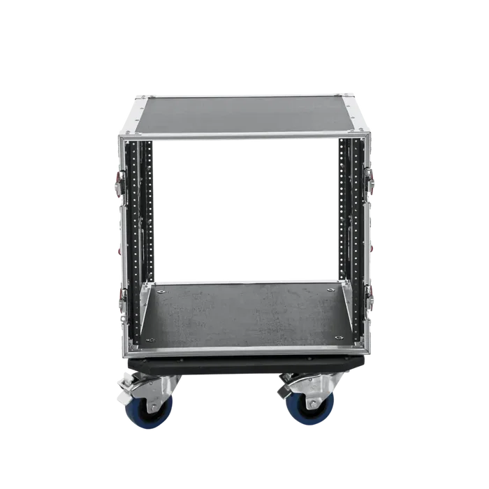 Gator Rack estándar para audio de 10U con ruedas - Negro