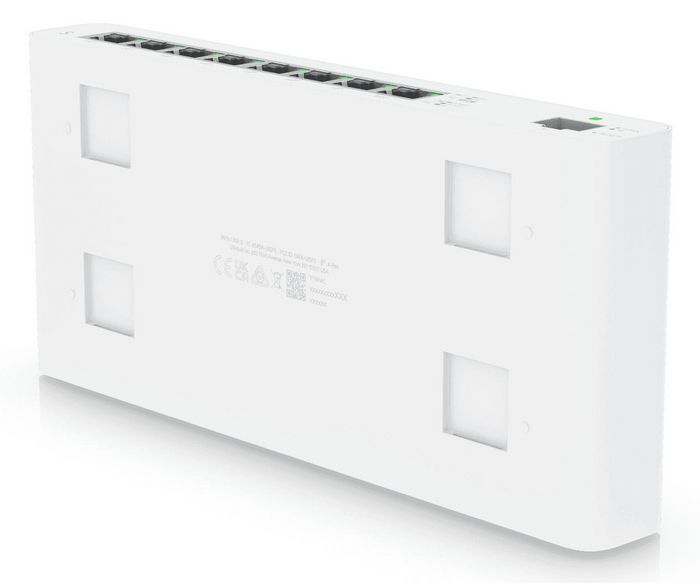 Ubiquiti UISP Switch, Switch PoE Gigabit para aplicaciones MicroPoP, 8 Puertos RJ45, 1 Puerto SFP