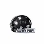 Oh My Pop Monedero Oval Pug Negro PVC