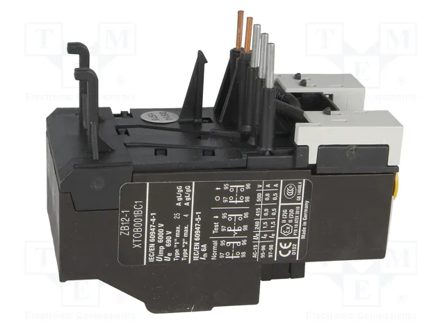 EATON ELECTRIC Relé térmico ZB12-1 0,6÷1A EATON ELECTRIC Relé térmico ZB12-1 0,6÷1A