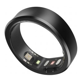 RingConn Smart Ring Gen2 para Hombre y Mujer - Anillo Inteligente Fitness y Salud con Monitor de Frecuencia Cardíaca, Negro Mate Talla 9