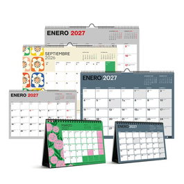 Calendario (2026-27) Miquelrius 18 Meses Basic&Chromat Surtido Lote De 16