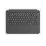 Microsoft Teclado Surface Pro 12 Pulgadas para Surface Pro 10 - Color Gris, Distribución Español, Touchpad Integrado y Cubierta en Alcantara