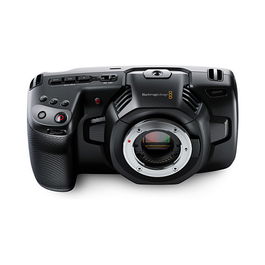 Blackmagic Design Pocket Cinema Camera 4K | Videocámara Manual Profesional 4K Ultra HD con Pantalla Táctil LCD de 5", Montura Micro 4/3, Negro