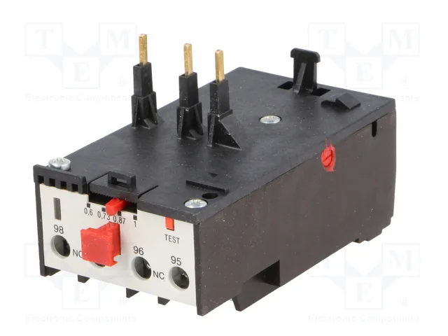 LOVATO ELECTRIC Relé térmico 0,6÷1A con agarres de tornillo