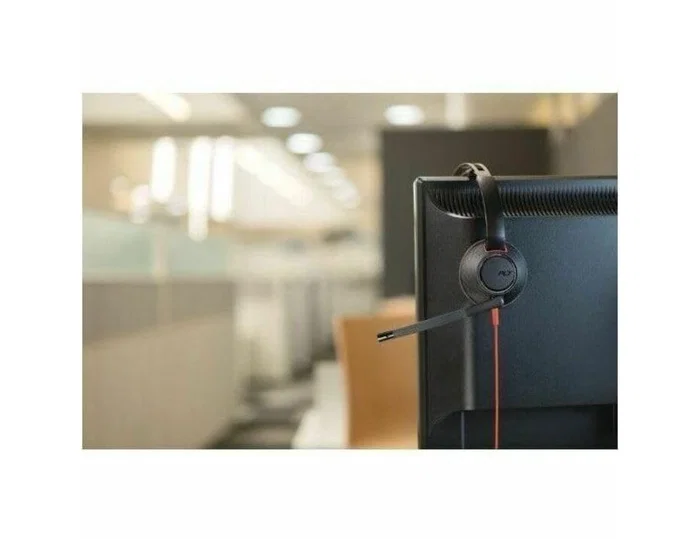 HP Poly Blackwire 5220 Stereo USB-C con adaptador y jack 3,5 mm, Negro