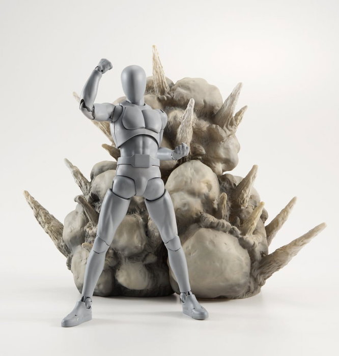 TAMASHII NATIONS Efecto S.H. Figuarts Grey Ver. 10cm