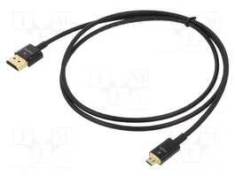 DeLOCK Cable HDMI High Speed HDMI-A a Micro-D 4K 3D 1 m
