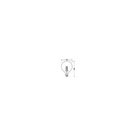 Ledvance Bombilla LED SMART WiFi E27 6W 806Lm 2700K 300º IP20 Regulable Globo Filamento