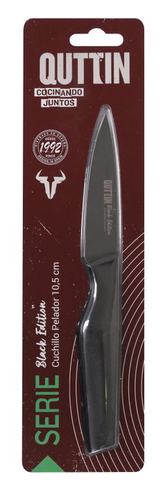 Quttin Cuchillo Pelador 9cm Black Edition Pack de 12 unidades