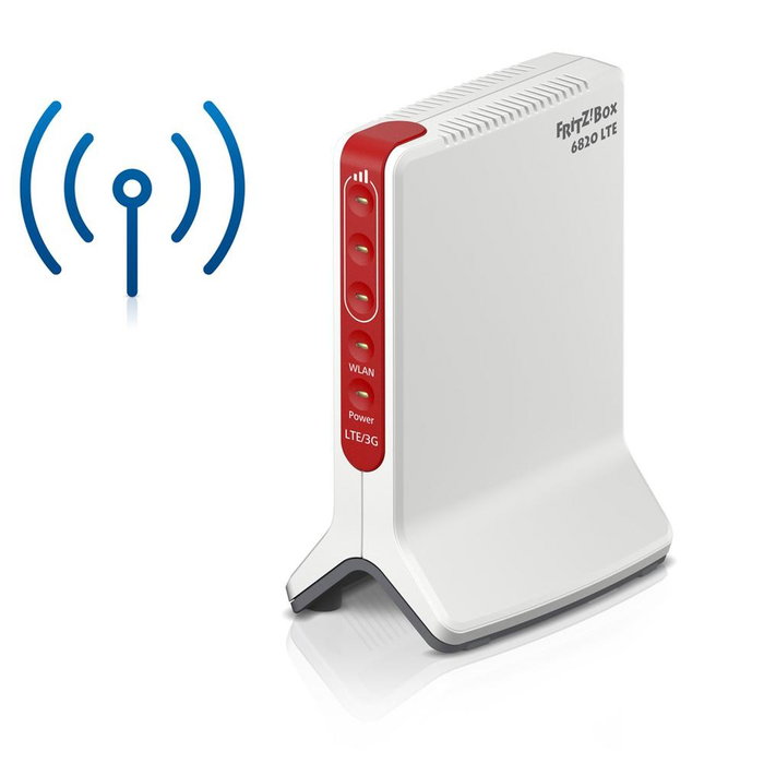 FRITZ! Box 6820 LTE V4 Edition International Rojo y Blanco FRITZ! Box 6820 LTE V4 Edition International Rojo y Blanco