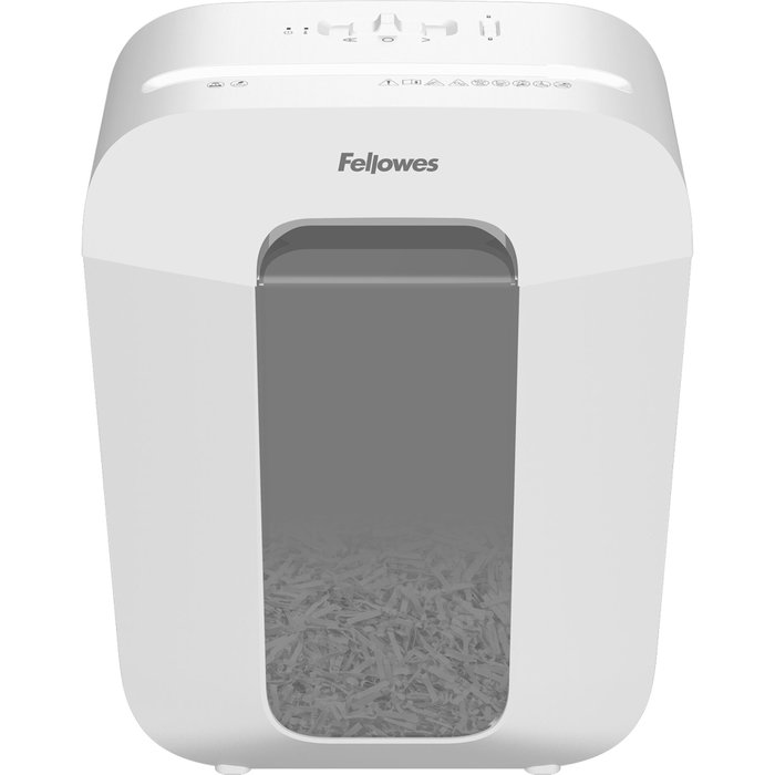 Fellowes LX50 Destructora de Papel Corte en Partículas Blanca