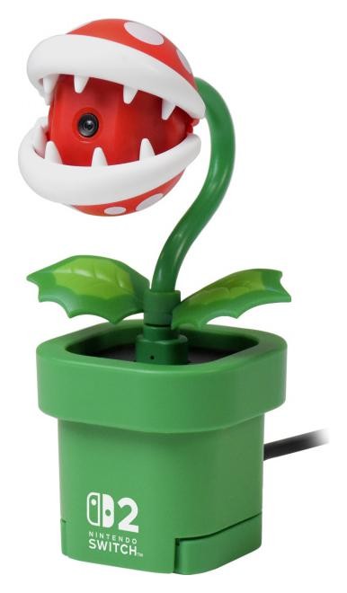 Nintendo Piranha-Plant-Camera para Nintendo Switch 2, Multicolor