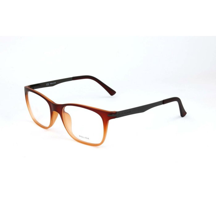 Police V1974-52N66M Gafas de Vista para Hombre Marrón
