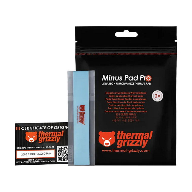 Thermal Grizzly Minus Pad Pro 120x20x0,5 mm (Pack de 2)