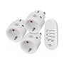 Brennenstuhl Comfort-Line Remote Control Socket Set Mini 3+1