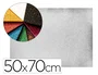 Liderpapel Goma eva con purpurina biodegradable Plata 50x70cm 2mm