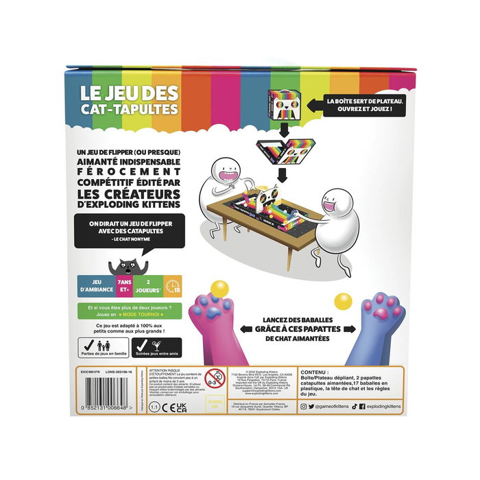 Asmodee Juego de gato-tapulto