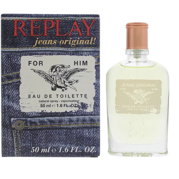 Replay Jeans Original for Him Eau de Toilette 50 ml Vaporizador