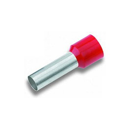 Cimco. Werkzeuge Terminal de pin 182354, Cobre estañado, Rojo