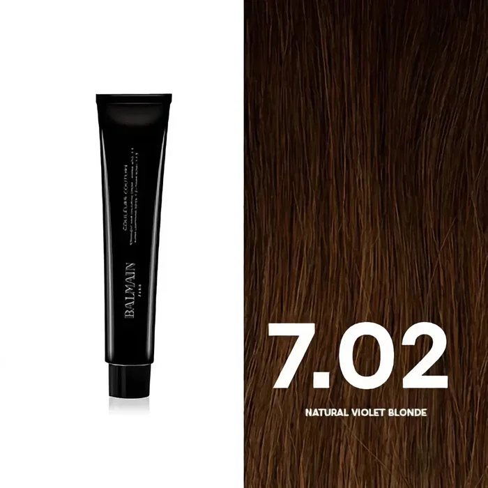 Balmain Professionnel Couleurs Couture Tinte permanente 7.02 Natural Violet Blonde 60 ml Balmain Professionnel Couleurs Couture Tinte permanente 7.02 Natural Violet Blonde 60 ml
