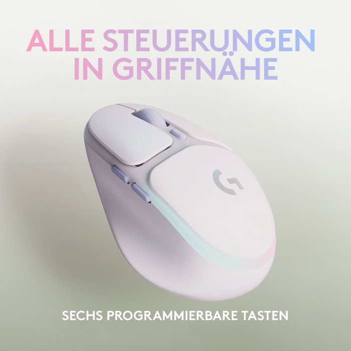 Logitech G705 Ratón Inalámbrico Gaming Blanco