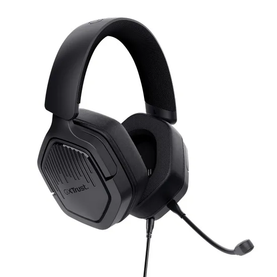 Trust GXT492 Carus Auriculares Gaming con Micrófono Negro