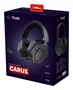Trust GXT 492 Carus - Auriculares Gaming Diadema con Micrófono Boom Extraíble - Cable 3.5 mm, 50 mm, Circumaural Negro para PC, PlayStation, Xbox, Switch